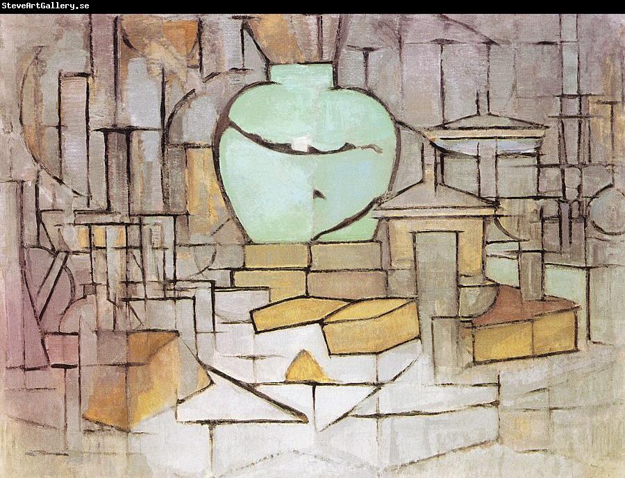 Piet Mondrian Still Life with Gingerpot II